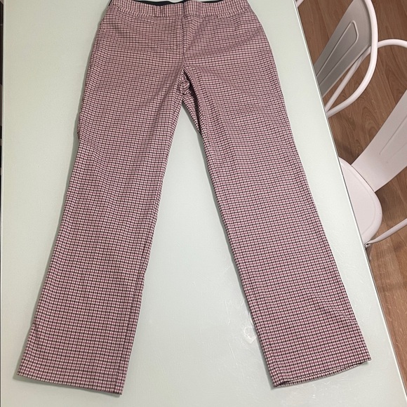 Liz Claiborne Pants - Liz Claiborne Purple and Black Checkered Pants